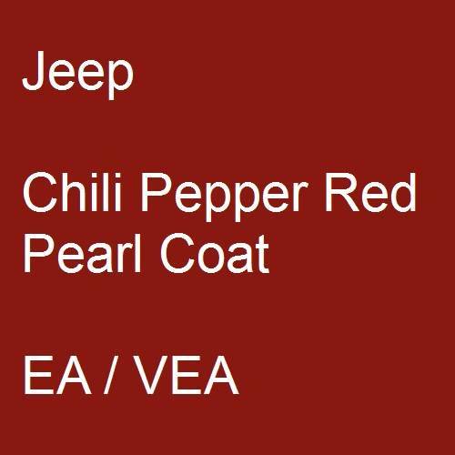 Jeep, Chili Pepper Red Pearl Coat, EA / VEA.